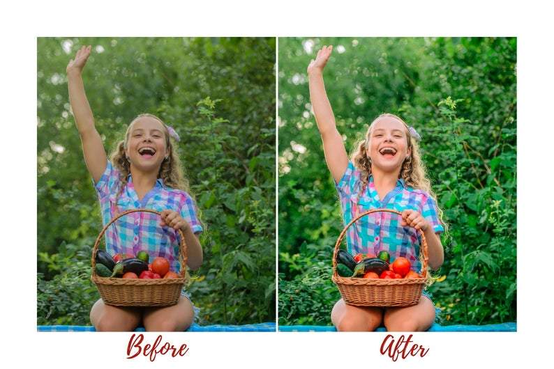7 DESKTOP LIGHTROOM PRESETS GREEN LIVING