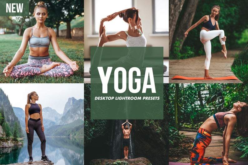 7 DESKTOP LIGHTROOM PRESET YOGA