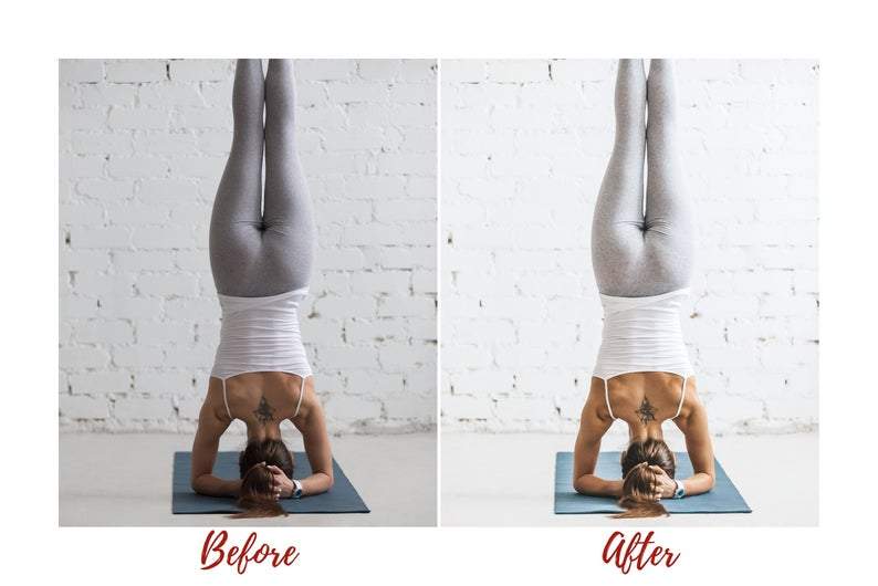 7 DESKTOP LIGHTROOM PRESET YOGA