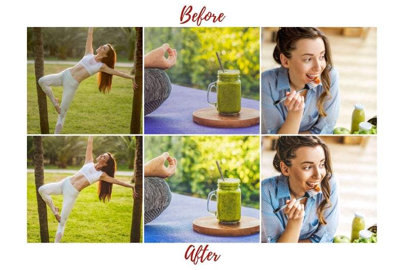 7 DESKTOP LIGHTROOM PRESET YOGA