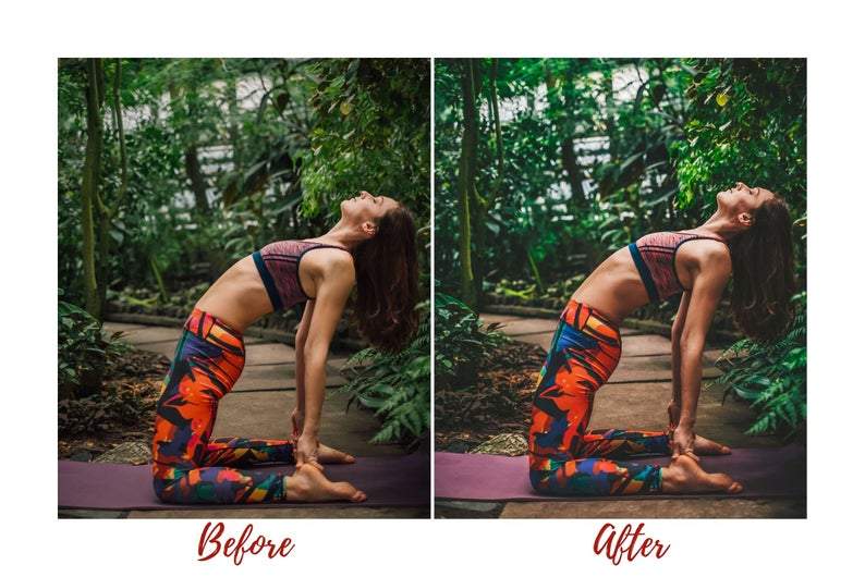 7 DESKTOP LIGHTROOM PRESET YOGA