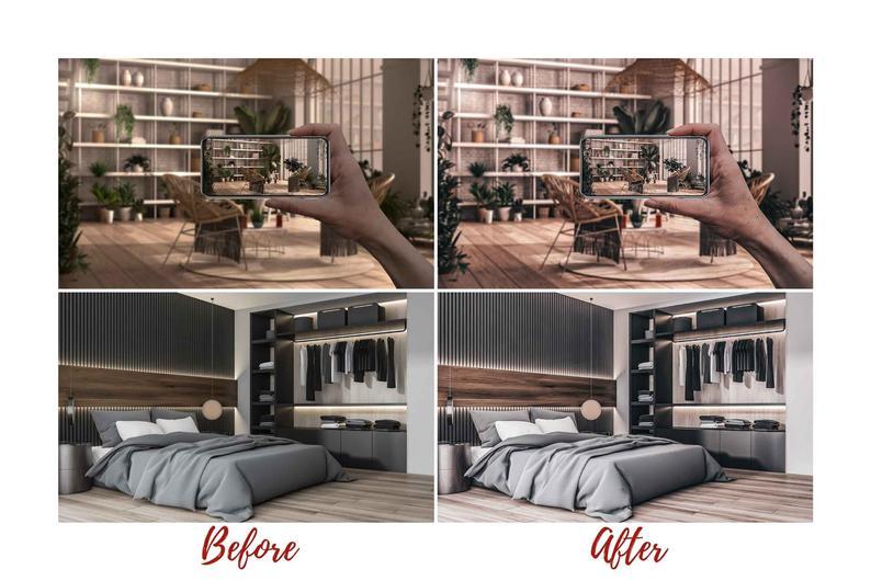4 DESKTOP LIGHTROOM PRESET INTERIOR